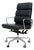 Late 20th Herman Miller Eames Blue-Black Executive Soft Pad Chair For Sale