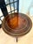 Mid 20th Century Grand Vintage Regency Drum Table – Mahogany Finish Library & Living Room Accent For Sale - Image 5 of 12