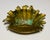 Nautical 1960s Cast Solid Brass & Verdigris Clam Shell Dish For Sale - Image 3 of 12