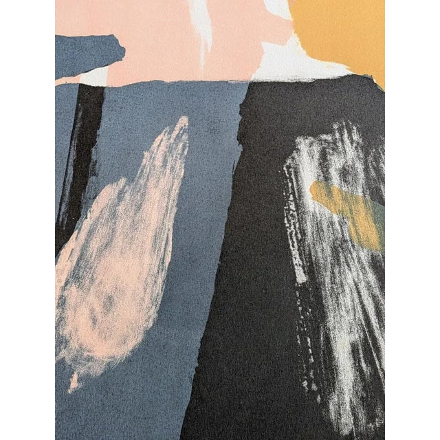 Pierre Pallut, Abstract Composition, Hand-Signed Lithograph, 1972 For Sale - Image 7 of 10