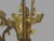 1970s Golden Bronze Table Lamp with Foliage, 1970 For Sale - Image 5 of 9
