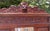 Antique European Hall Tree With Center Mirror, Glove Box and Umbrella Stands For Sale - Image 9 of 11