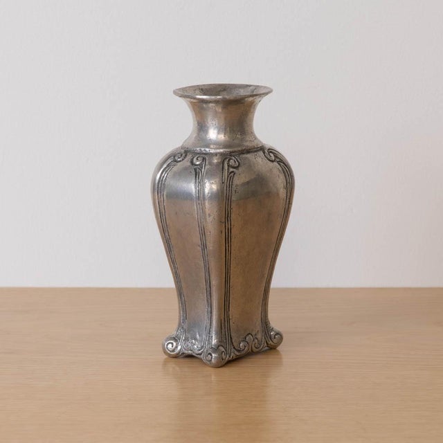 1910s French Art Nouveau Bud Vase For Sale - Image 4 of 16
