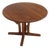 Vintage Danish Round Dining Table in Teak from Dyrlund, 1960s For Sale
