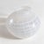 Mid 20th Century Italian White Murano Glass Vase in the style of Tobia Scarpa for Venini, 1950s For Sale - Image 5 of 9