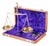 20th Century Portable Scale with Weights For Sale
