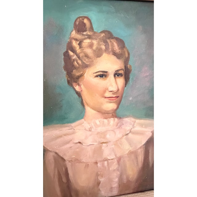 Victorian Oil Canvas For Sale - Image 3 of 6