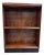 Vintage Art Deco Waterfall Style Oak Bookcase For Sale