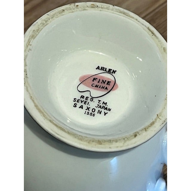 Mid 20th Century Arlen Fine China Creamer For Sale - Image 4 of 5