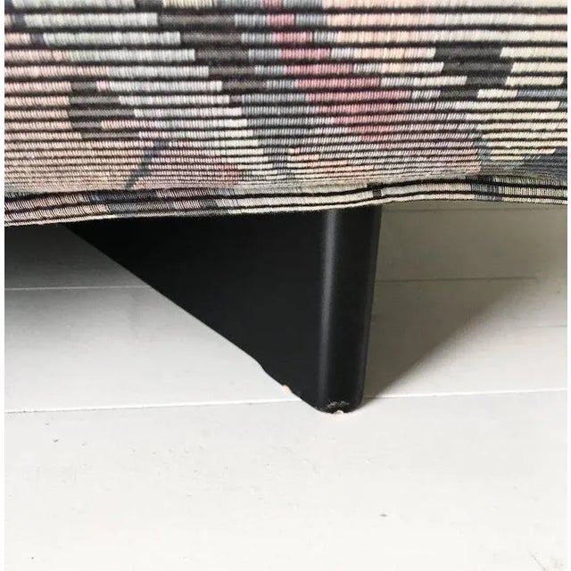 Wood Veranda Pastel Colored Sofa by Vico Magistretti for Cassina, 1980s For Sale - Image 7 of 8