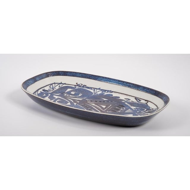 Tenera Faience Bowl by Kari Christensen for Royal Copenhagen, 1960s For Sale - Image 3 of 8