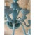 Contemporary Contemporary Matte Light-Blue Murano Glass Chandelier For Sale - Image 3 of 11