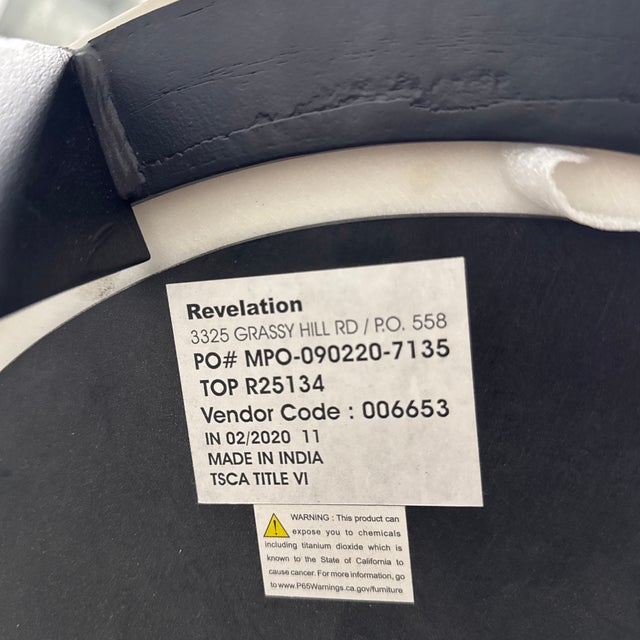 Revelation by Uttermost Coronation Marble Accent Tables, Pair For Sale - Image 12 of 12