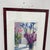 Ruth Beeve Jan's Flowers Framed Watercolor, Circa 1996 For Sale - Image 4 of 12