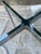 Mid 20th Century Barcelona Style Chrome X-Base Glass Top Side Table, Mid-Century Modern For Sale In Seattle - Image 6 of 10
