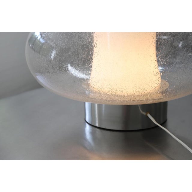 Italian Table Lamp in Murano Glass, 1970s For Sale - Image 3 of 10