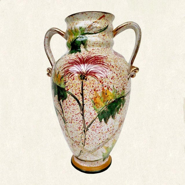 Ceramic Vase by Giulio Pagliarini, 1940s For Sale - Image 12 of 12