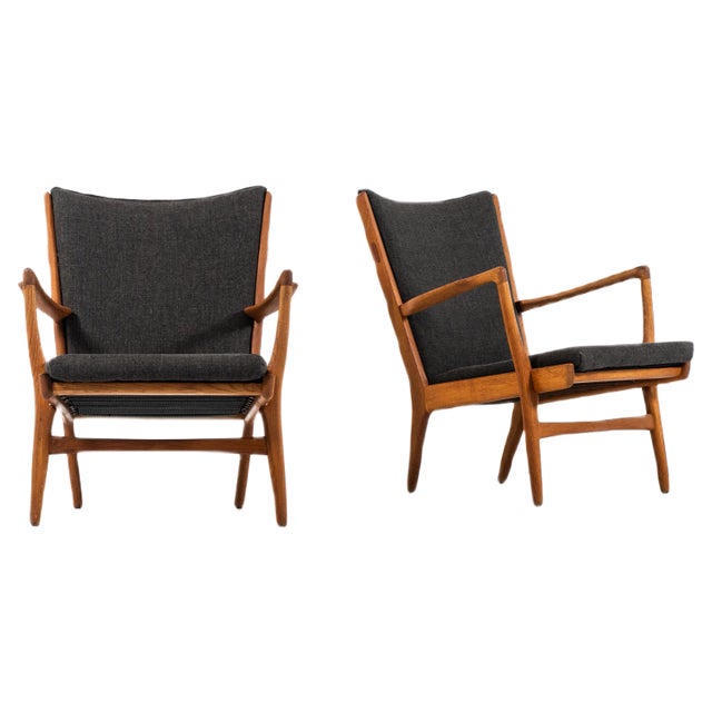 Set of AP-16 Easy Chairs by Hans Wegner, 1951 For Sale