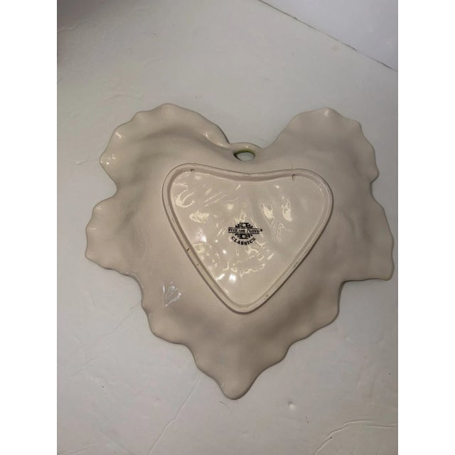 Vintage Fitz Floyd Majolica Green Cabbage Leaf Serving Platter Plates-Set of 7 For Sale In Phoenix - Image 6 of 6