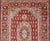 Antique Turkish Rug With Rich Crimson, Sky Blue, and Ivory Accents 5'10 X 8'2 For Sale - Image 4 of 15