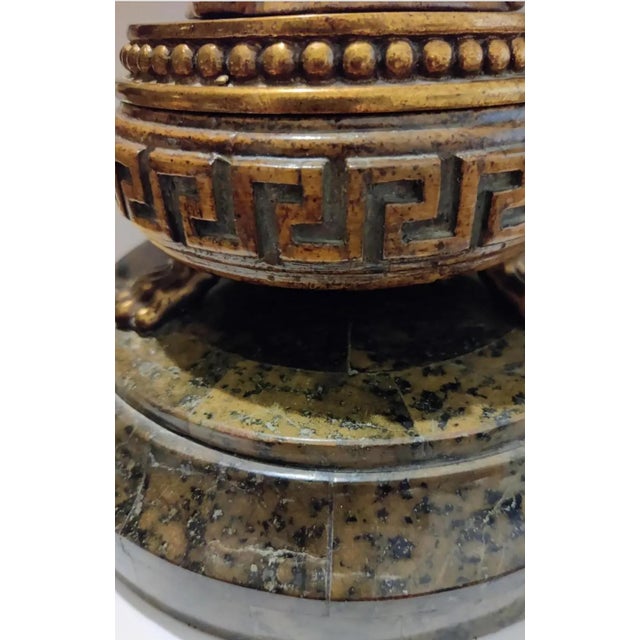 Late 20th Century Vintage Maitland-Smith Candle Holders - Set of 3 For Sale - Image 5 of 9