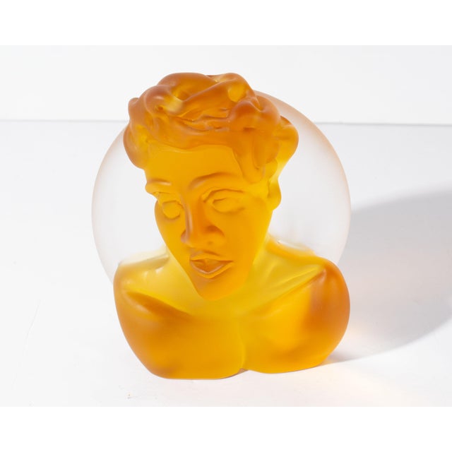 Glass 2004 Art Glass Bust Sculpture by Richard Jolley For Sale - Image 7 of 9
