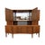 Mid-Century Modern Holger Christiansen Highboard, Walnut, Denmark, 1950s For Sale - Image 3 of 7