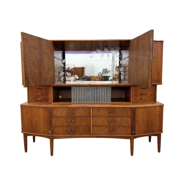 Mid-Century Modern Mid 20th Century Danish Highboard by Holger Christiansen For Sale - Image 3 of 7