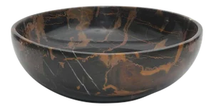 Black & Gold Marble Bowl