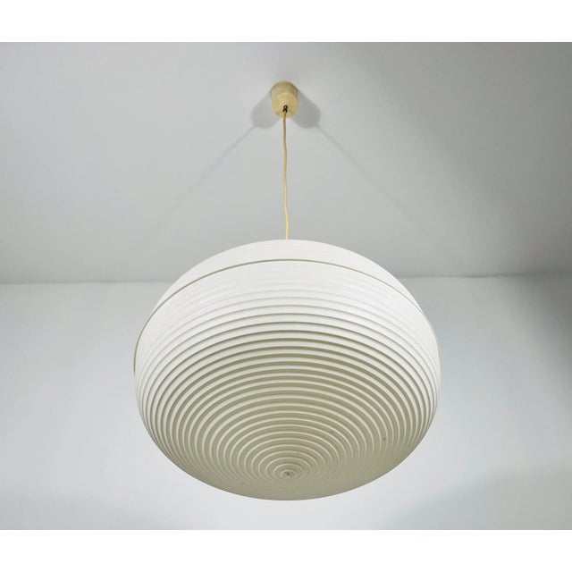 Plastic Midcentury Rotaflex Pendant Lamp, 1960s For Sale - Image 7 of 11
