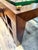 Brown Theodore Alexander Architectural Grid Large 60" Glass Top and Wood Coffee Table For Sale - Image 8 of 8