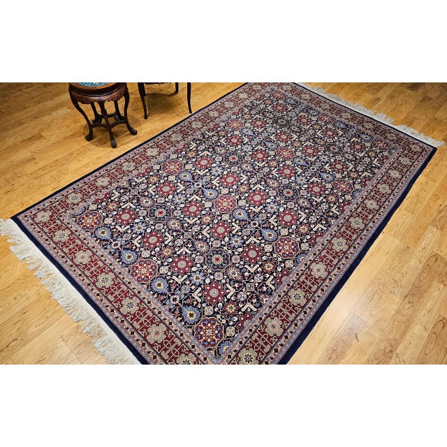 Late 20th Century Late 20th Century Tabriz Afshan Rug For Sale - Image 5 of 12