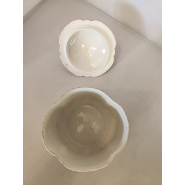 Late 19th Century Art Deco Limoges Biscuit Canister Bawo & Dotter Elite Limoges France, (1896-1900) For Sale - Image 5 of 11