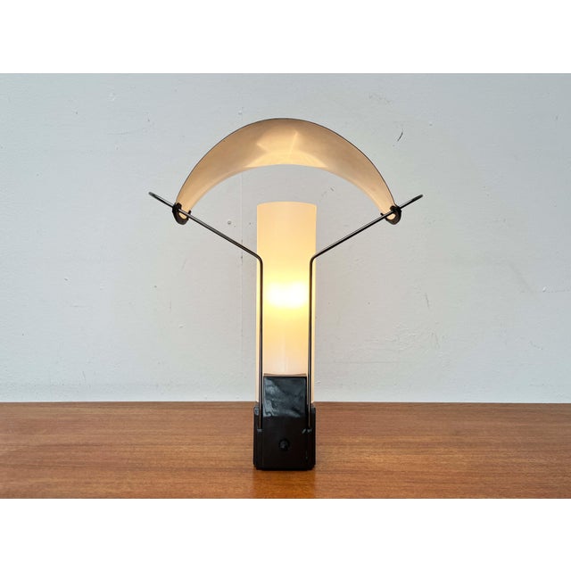 Postmodern Italian Palio Table Lamp by Perry King, S. Miranda for Arteluce, 1980s For Sale - Image 6 of 18