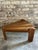 1960s Brutalist Wooden Side Table, Netherlands For Sale - Image 4 of 18