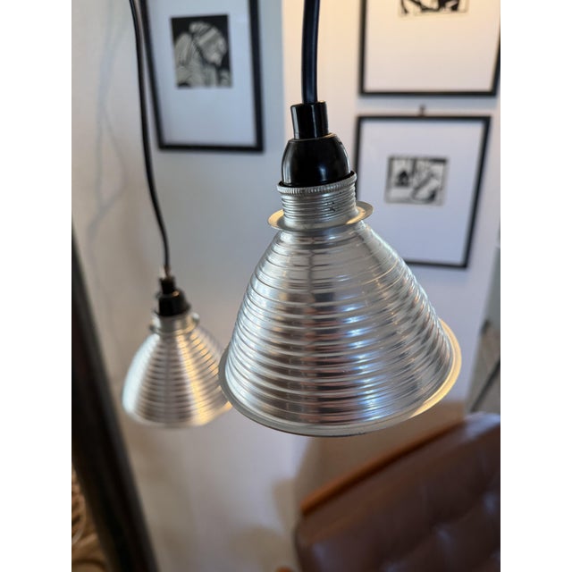 Grasl Vulgaris Pendant Lamps by Jan Roth for Ingo Maurer Design M, 1973, Set of 2 For Sale - Image 13 of 16