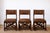 This exceptional set of six Stiles Serengeti campaign chairs exemplifies refined craftsmanship and timeless safari-...