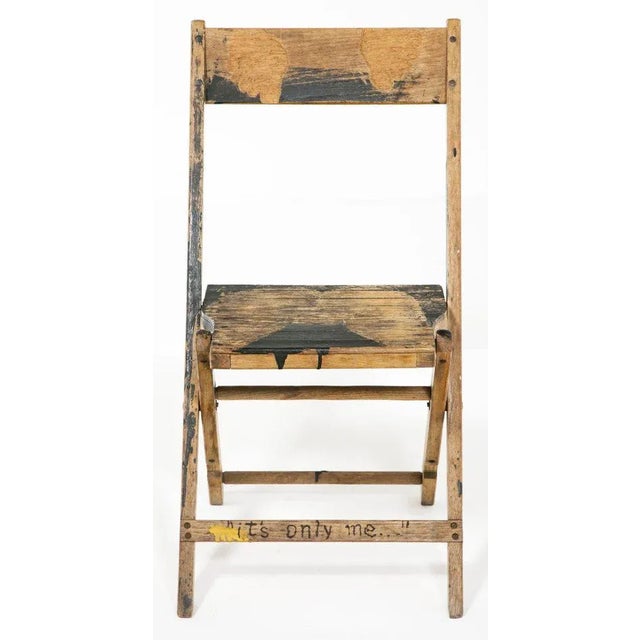 Pop Art Folding Chair For Sale - Image 3 of 9