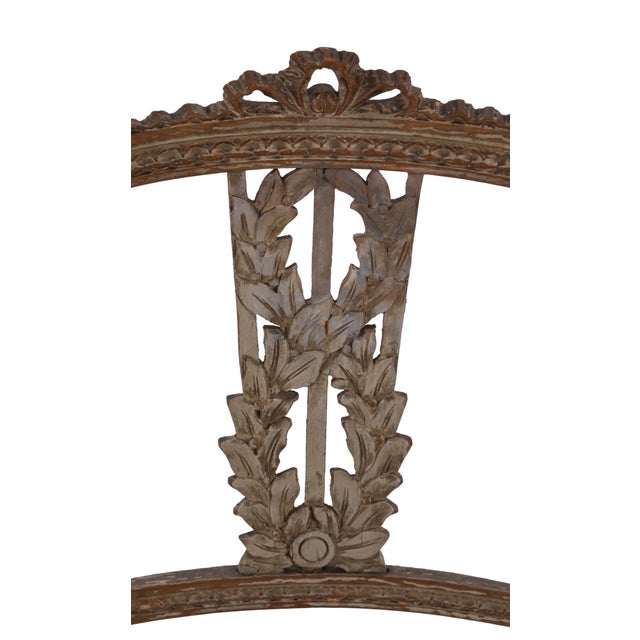 Louis XVI Petite Chairs, 18th C. - A Pair For Sale - Image 5 of 7