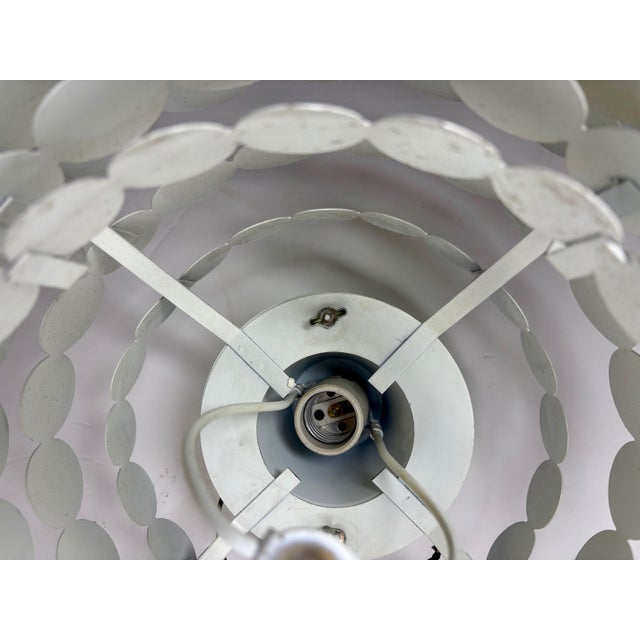 1970s Mid-Century Modern Semi-Flush Fixture For Sale - Image 10 of 10