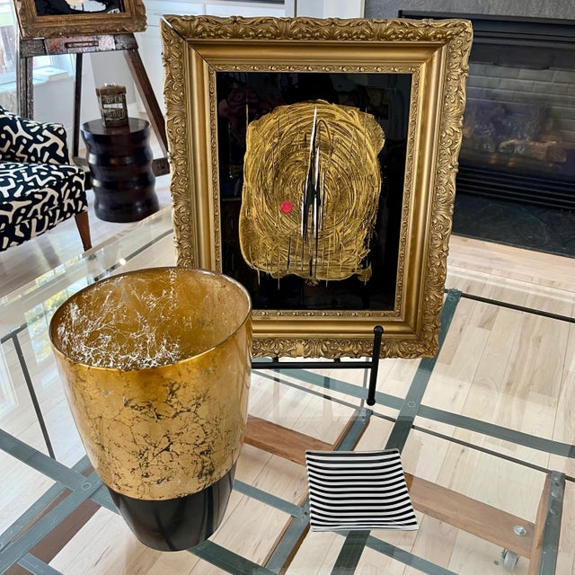 Abstract Acrylic Painting “Energy Within”, Framed For Sale In Providence - Image 6 of 10