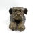 Large bronze sculpture, bulldog, 38 cm long and 5.7 kg heavy, unsigned.