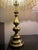 Brass Vintage Brass Capiz Shell Lamp Set For Sale - Image 8 of 12