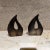 1950s 1950s Ben Seibel Teardrop Brass Flame Bookend Pair For Sale - Image 5 of 11