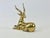 Vintage Brass Gazelle Figurine, 1970s, in Very Good conditions. Designed 1970 to 1979