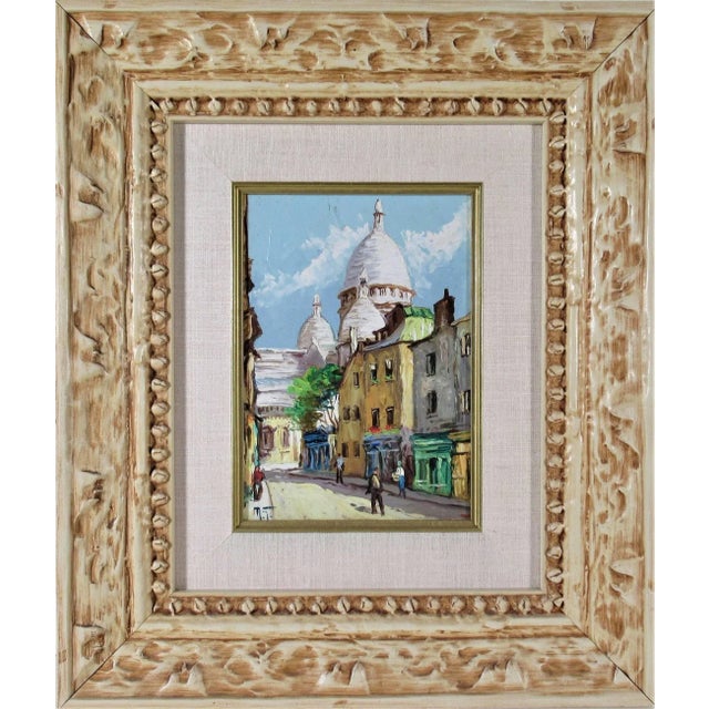 1950s Robert Giovani, Paris, le Sacre Coeur, Rue du Chevalier de la Barre, Circa 1950 For Sale - Image 5 of 5