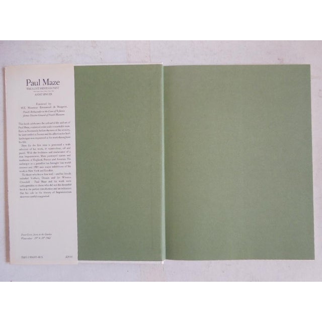 1983 Paul Maze: The Lost Impressionist Coffee Table Art Book - Near Fine For Sale - Image 4 of 10