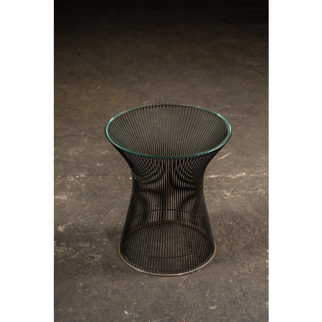 Mid-Century Modern Mid-Century Warren Platner Wireframe Side Table by Knoll For Sale - Image 3 of 6