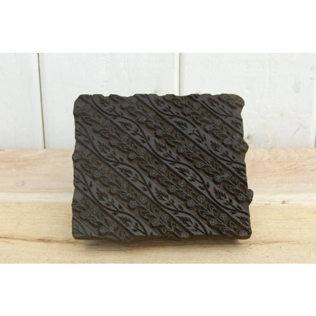 Wood Rudra Vintage Wooden Printing Block For Sale - Image 7 of 7