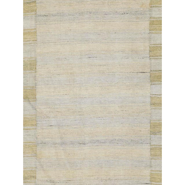 A vintage Turkish flat-woven Kilim rug from the late 20th century. Measures: 6' 6" x 10' 2"